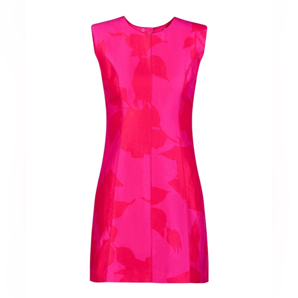 Aje Vibrant Pink Mini Dress - Picture 3 of 5